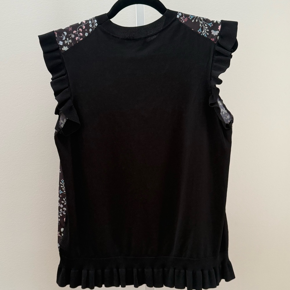 TED BAKER Letino Hazel Ruffle Top Size 2 - Picture 9 of 12